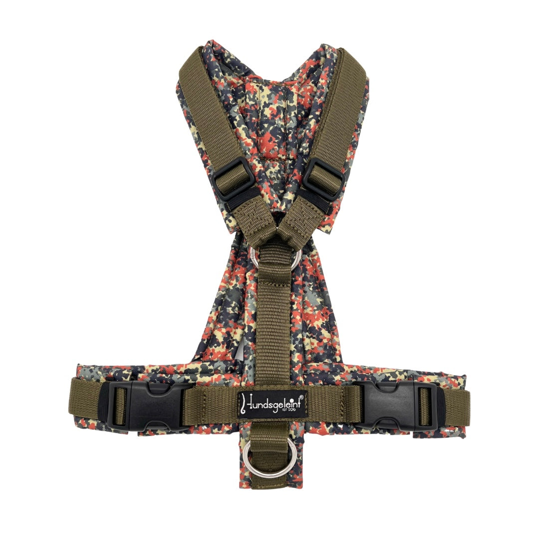 Military x Khaki, Gr. XL, geteilter Bruststeg