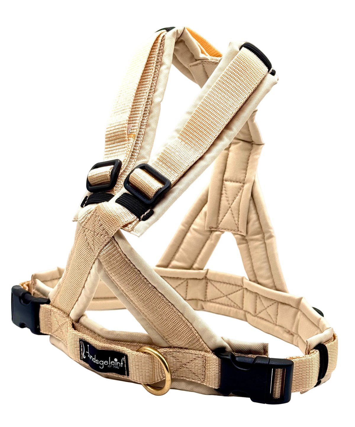 Comfort Beige x Beige, Gr. M, Messing Oring