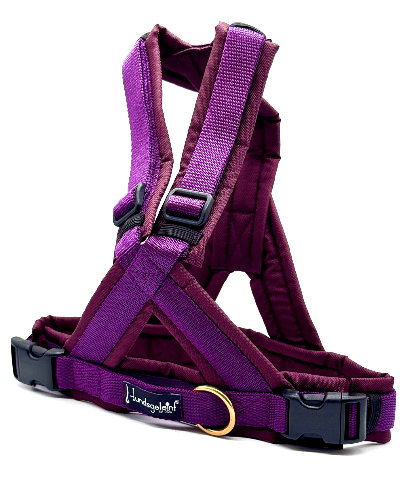 Comfort Bordeaux x Pflaume, Gr. M, mit Messing-Ringen
