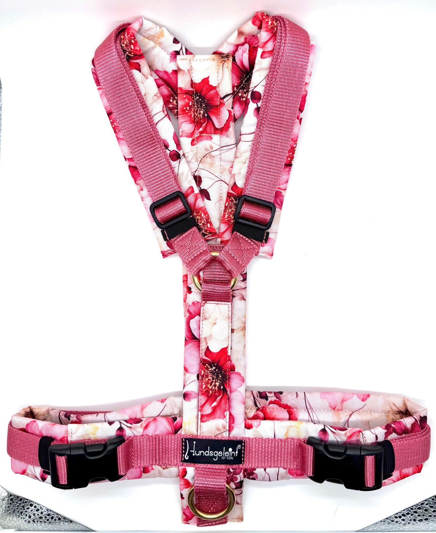 Wild Bloom x Altrosa, Gr. L - mit Messing-Ringen