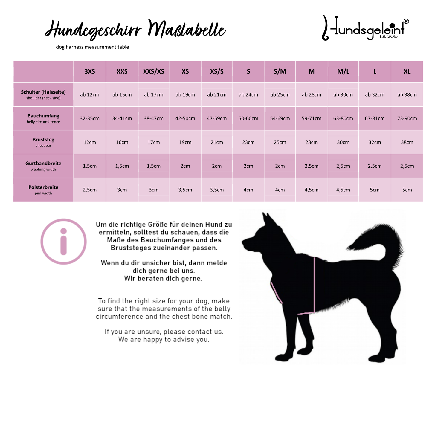 Hundegeschirr Adventure Konfigurator