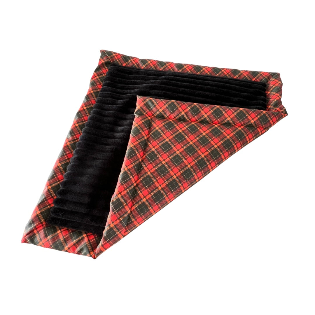 Outdoordecke Pumpkin Plaid 50x50cm (Einzelstück)