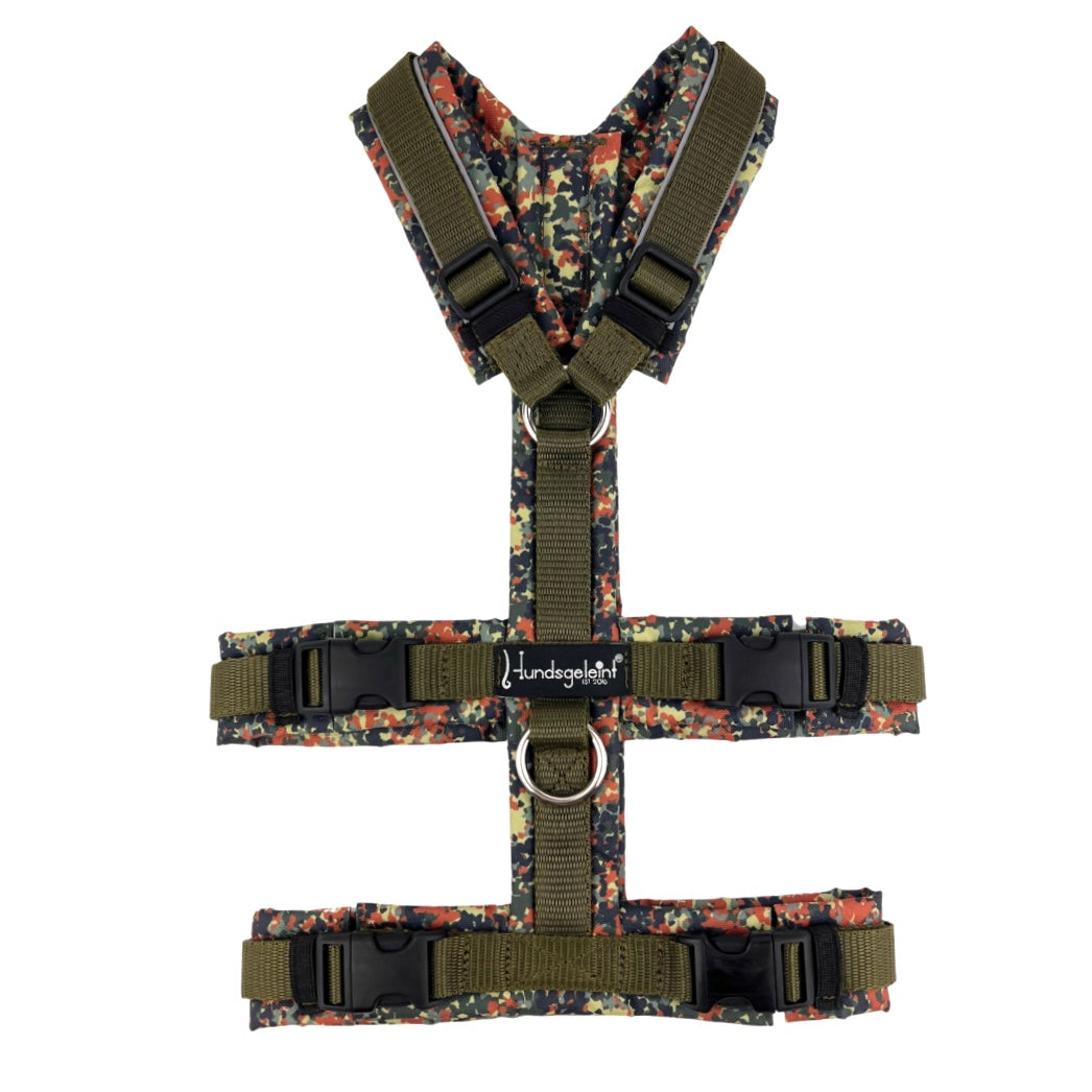 Safety Military x Khaki, Gr. XS mit Reflektor