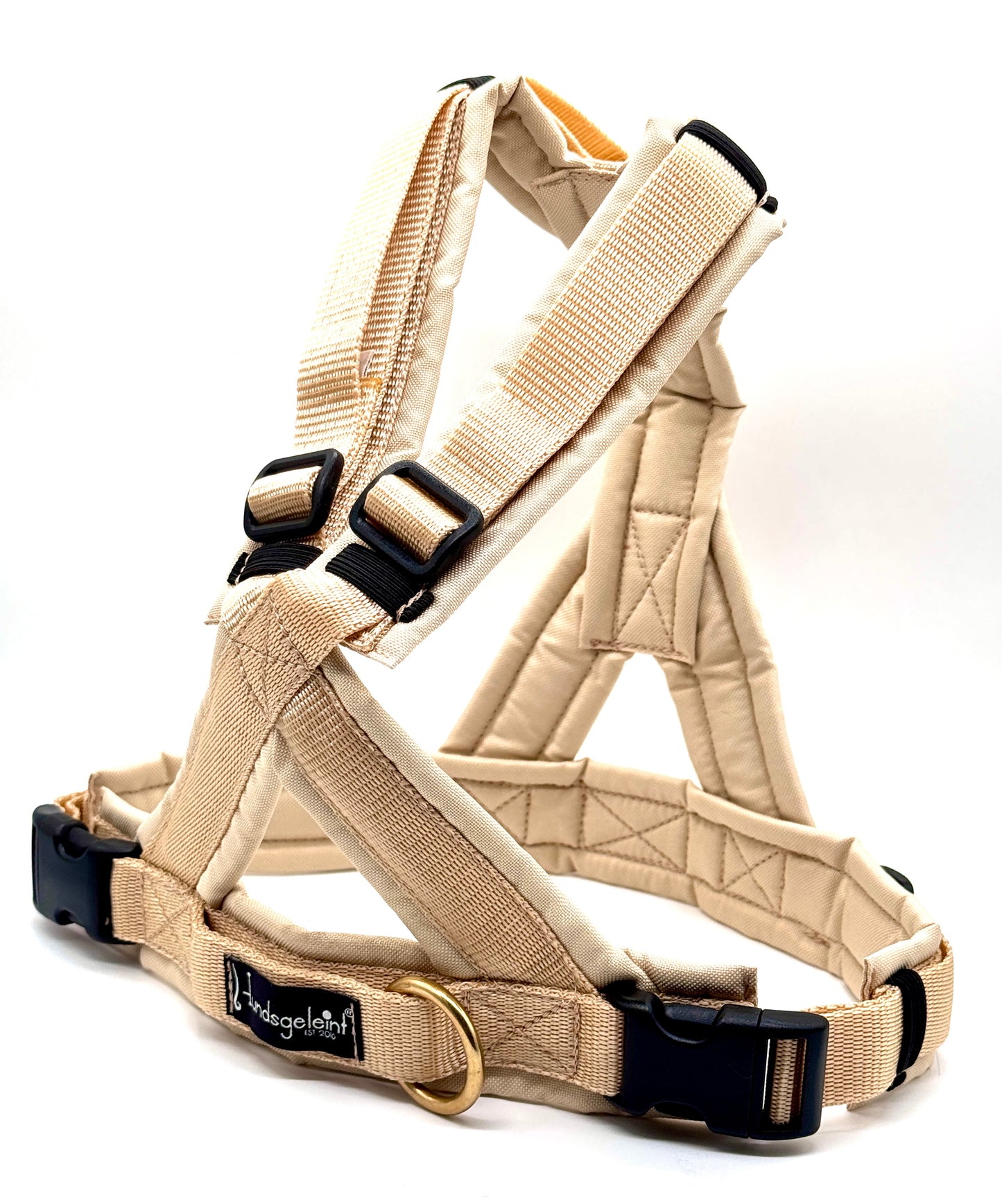 Comfort Beige x Beige, Gr. M, Messing Oring