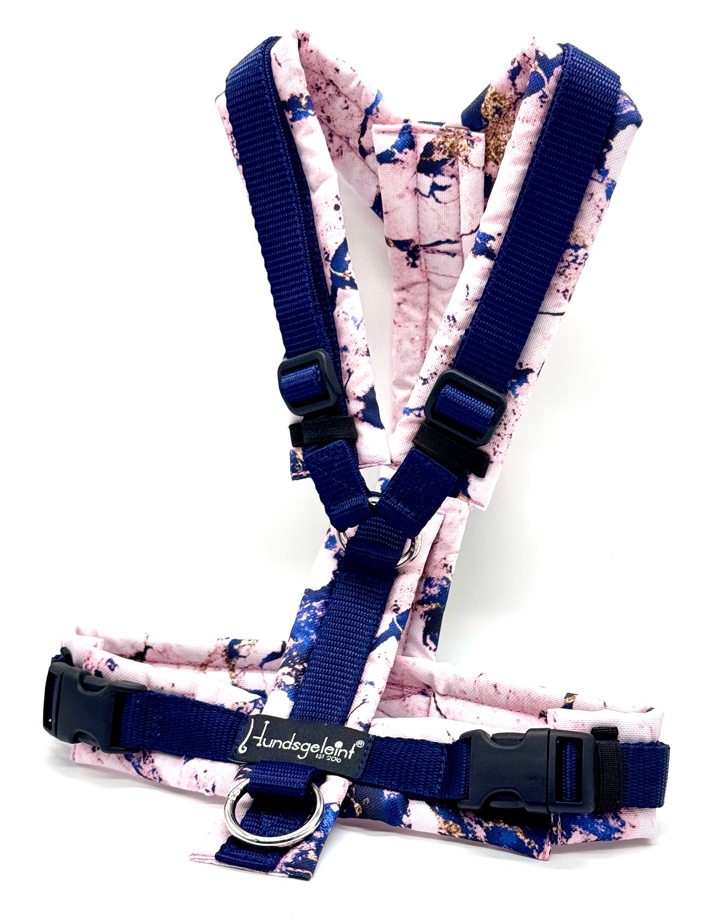 Navy Rose Marble x Dunkelblau, Gr. S/M