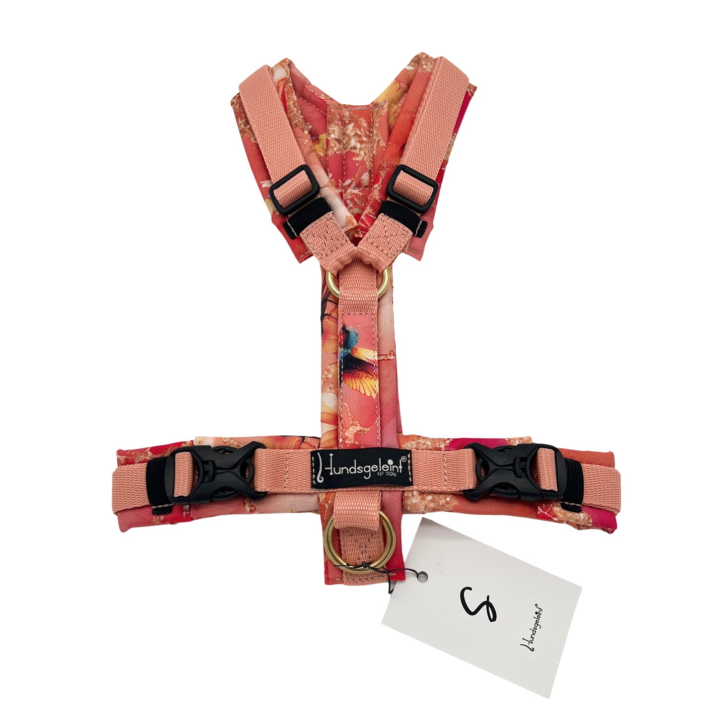 Peach Summer x Peach, Gr. S, Messing Oring mit Backpatch