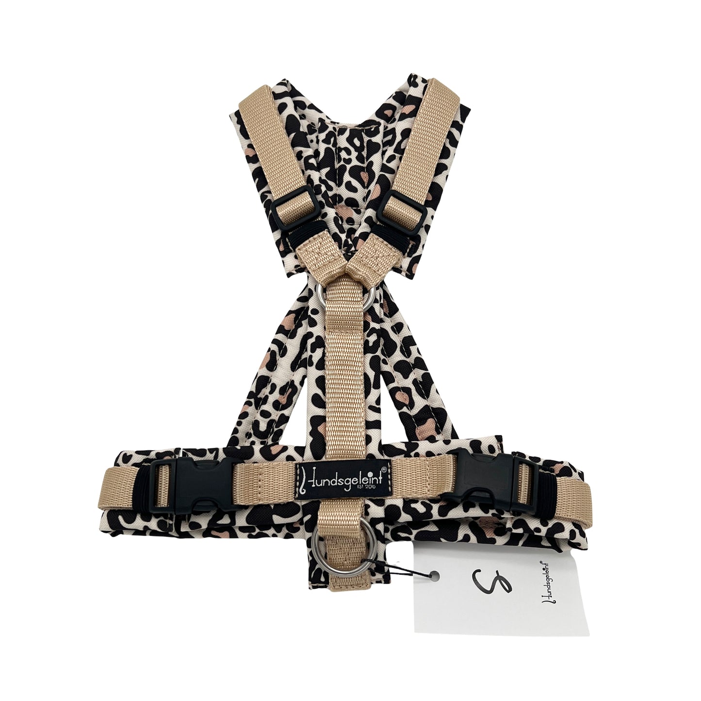 Leolicous x Beige, Gr. S mit geteilten Bruststeg