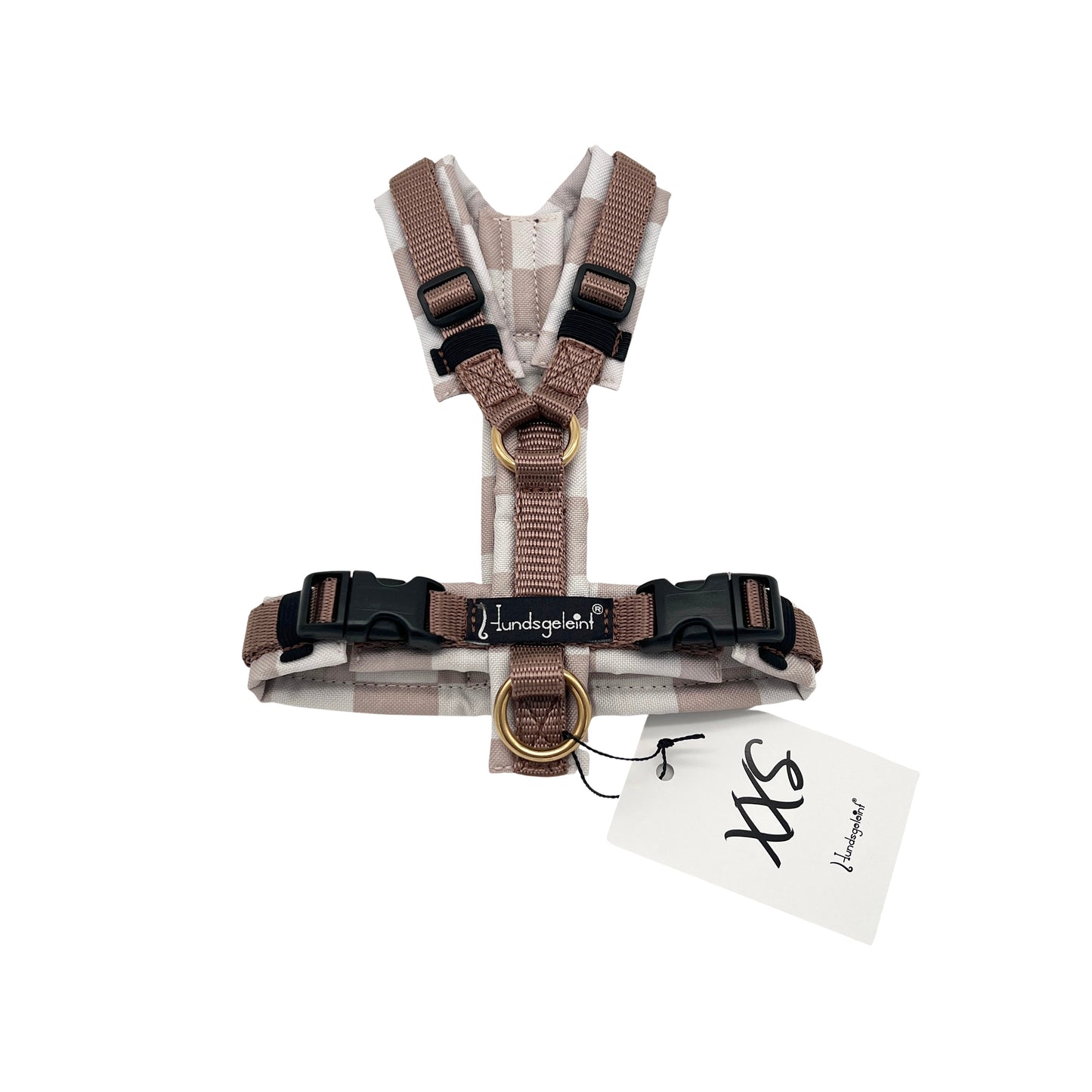 Mocha Mousse x Nougat, Gr. XXS, Messing Oring