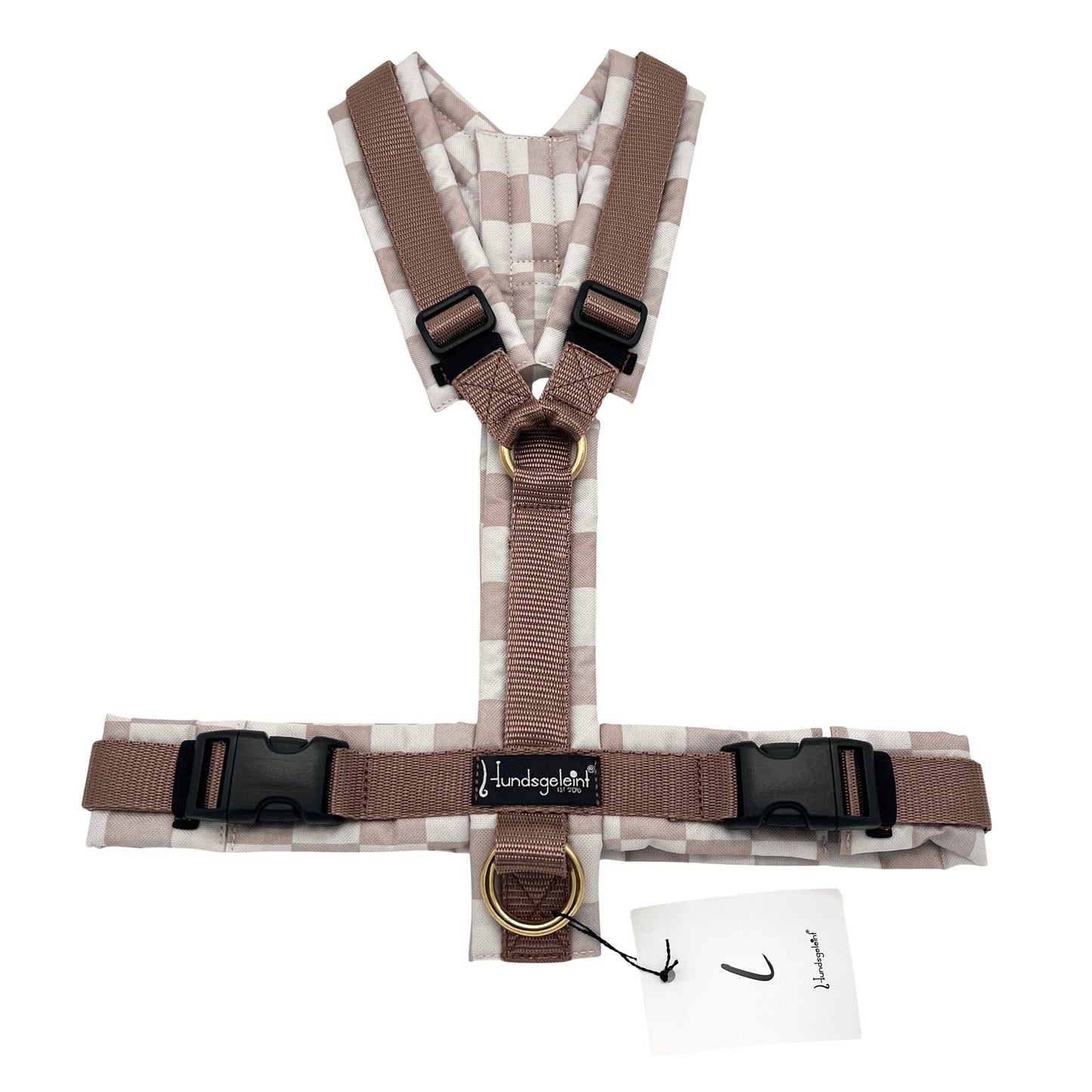 Mocha Mousse x Nougat, Gr. L, Messing Oring