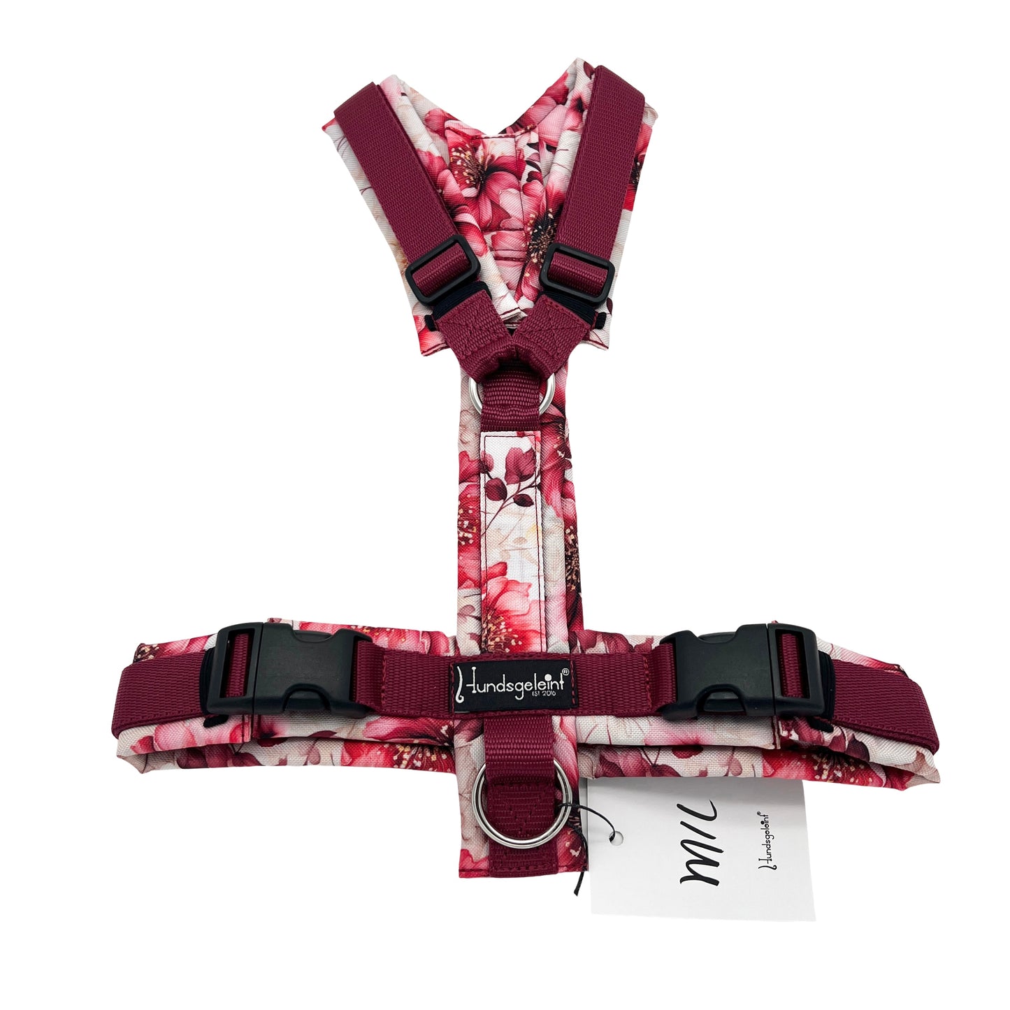 Wild Bloom x Bordeaux, Gr. M/L mit Backpatch