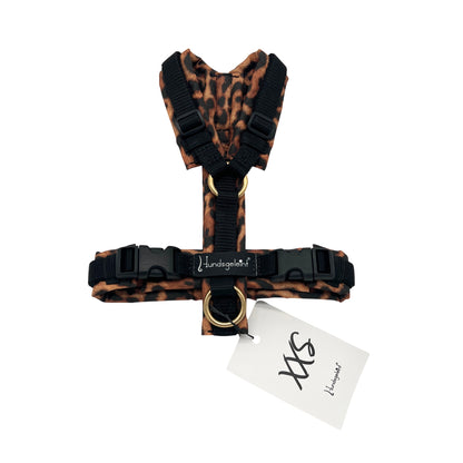 Ozelot x Schwarz, Gr. XXS, Messing Oring