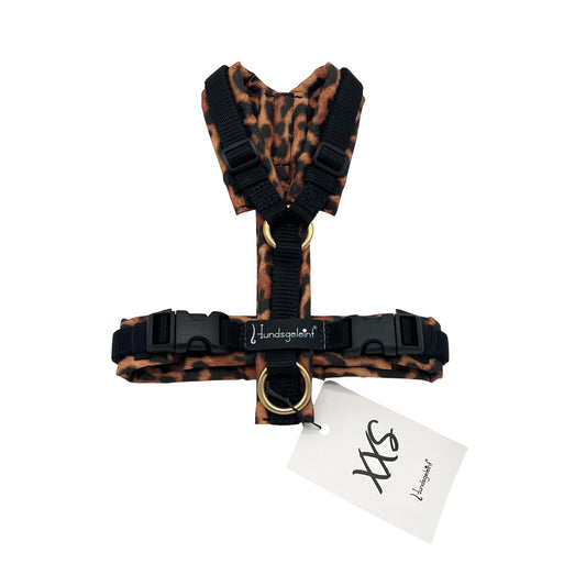 Ozelot x Schwarz, Gr. XXS, Messing Oring