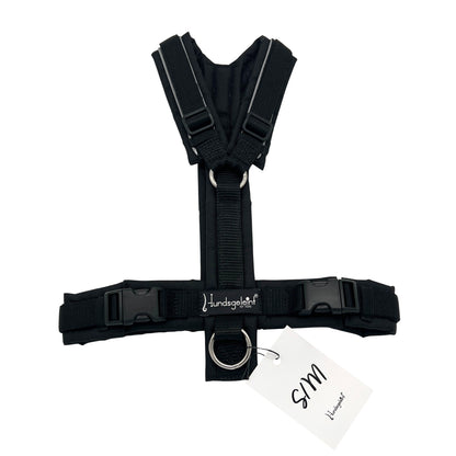 Schwarz x Schwarz, Gr. S/M, mit Reflektor