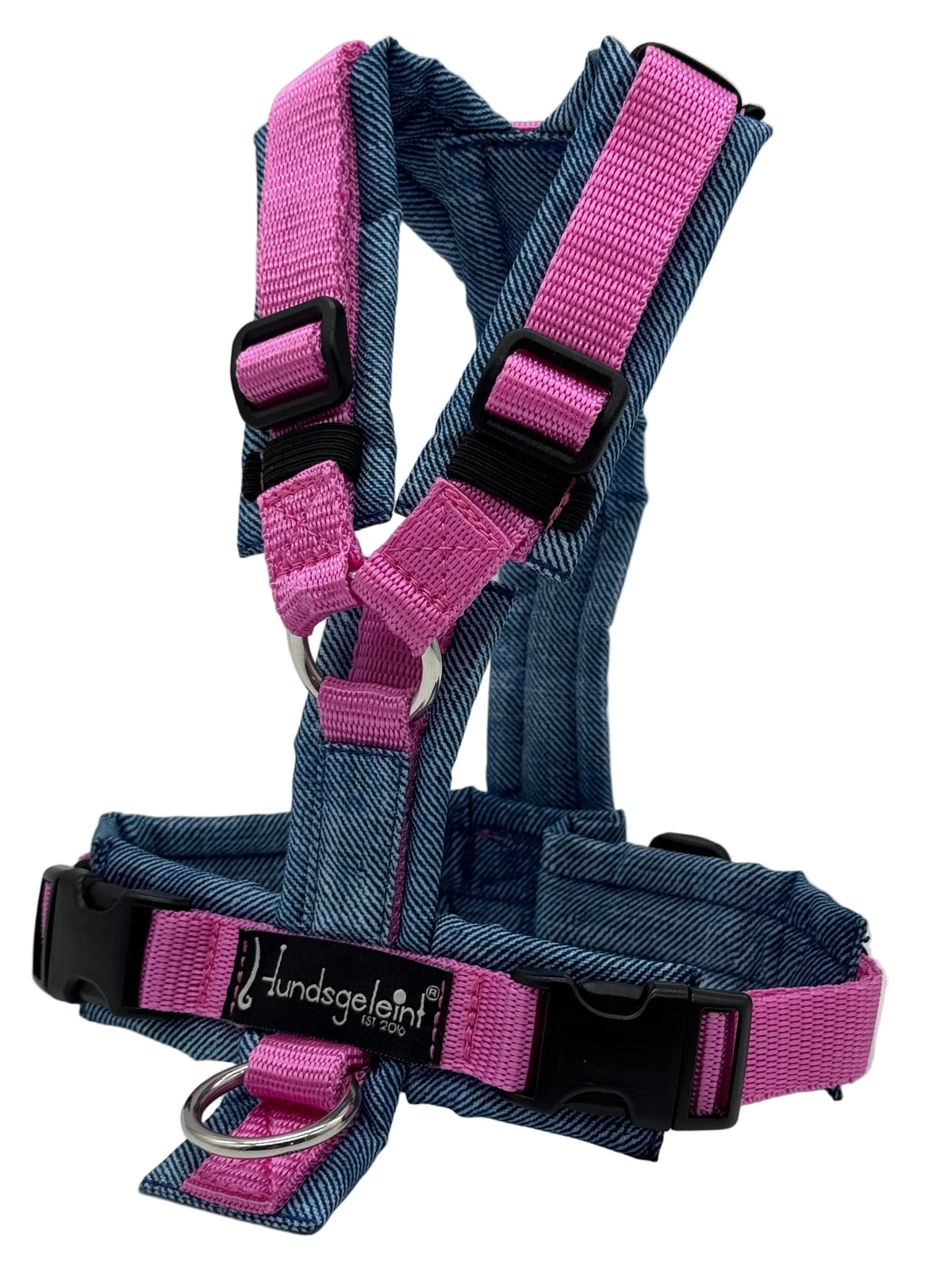 Blue Denim x Hellmauve, Gr. XS, mit Backpatch
