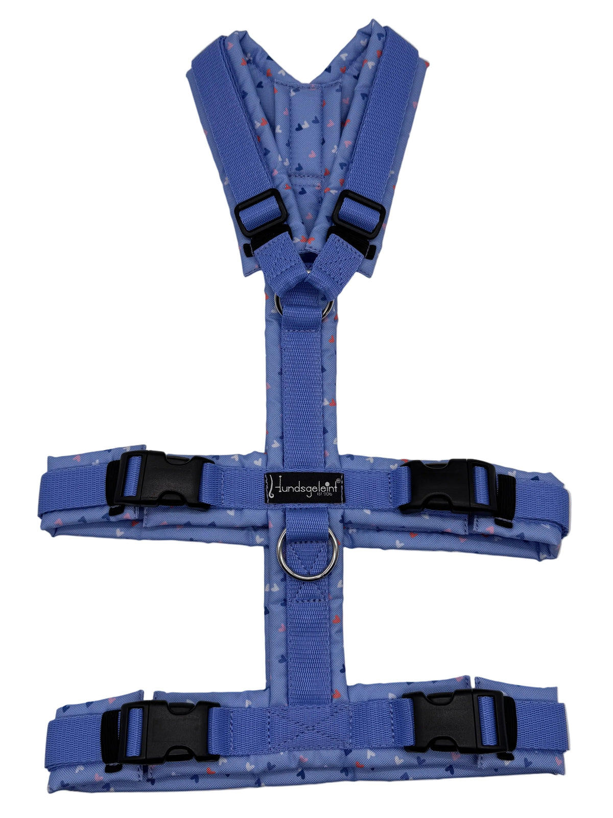 Safety Herzchen x Kornblumenblau, Gr. M/L