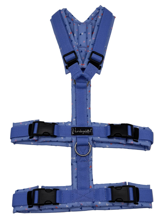 Safety Herzchen x Kornblumenblau, Gr. M/L