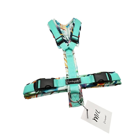 Tropic Flowers x Mint, Gr. M/L